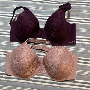 Jessica Simpson Full Figure Lace Bra Set 40D